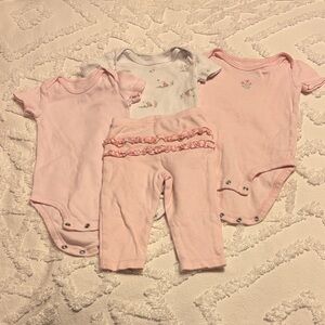 Carter's Onesie set and pants. 9 months. Easter or Spring.